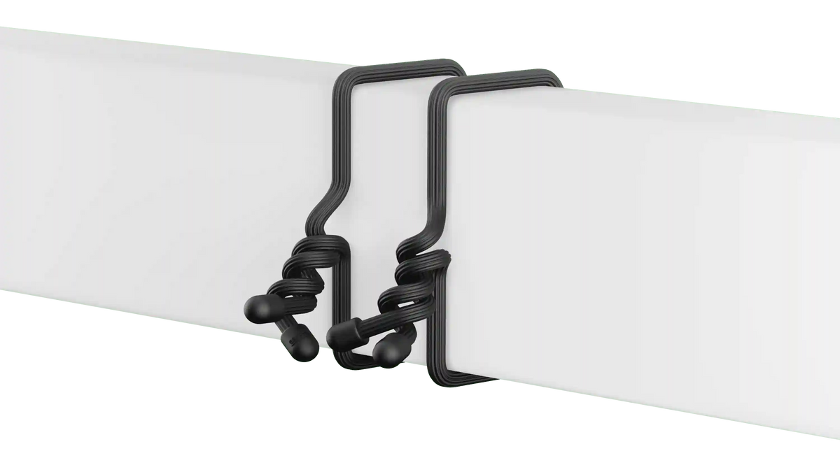 Flexible Grip Mount (Featuring Gear Ties)